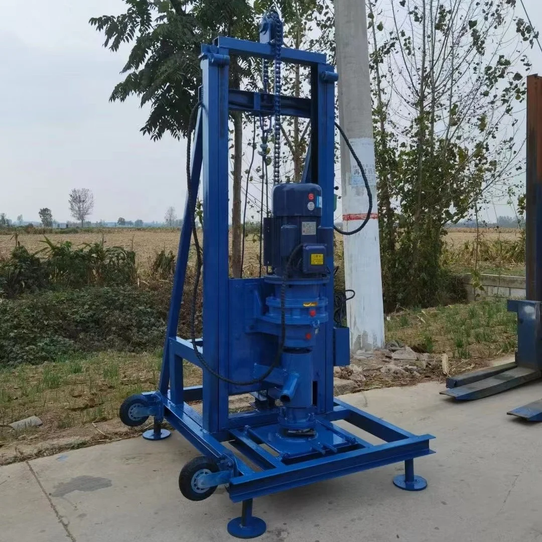 Small Mini Cheap Good Working Core Drilling Rig 3-point-water-well-drilling-rig In Russia