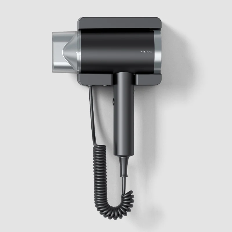 Factory Wholesale Wall Mounted Hair Dryer Hotel Room Special Air Blow Dryer