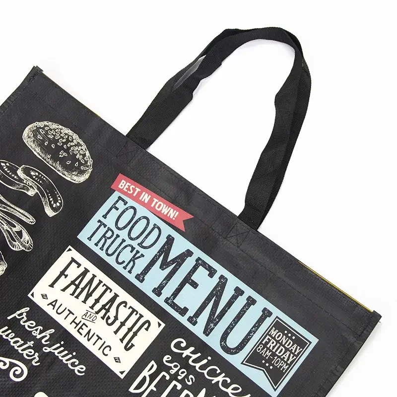 Eco Friendly Factory mass customized natural recyclable pp-woven bags, waterproof and anti-fouling