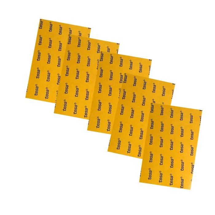 tesa  4720  Thin Strong  repositioning Mechanical Resistance High adhesion  double sided pet tape in converting processes