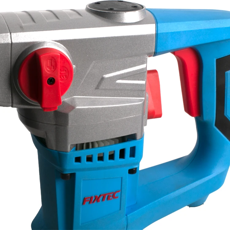 Электроинструменты FIXTEC 900 Вт, электрическая дрель-перфоратор, Электрический отбойный молоток с 10 аксессуарами
