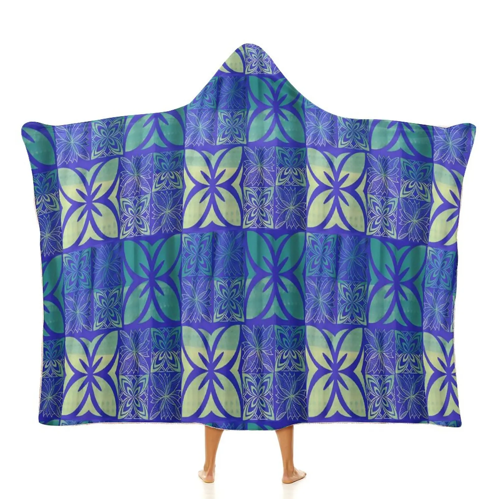 Brand New Pacific Island Art Flannel Fleece Blanket Customized On Demand Fleece Throw Blanket For Bed/Pet/Car