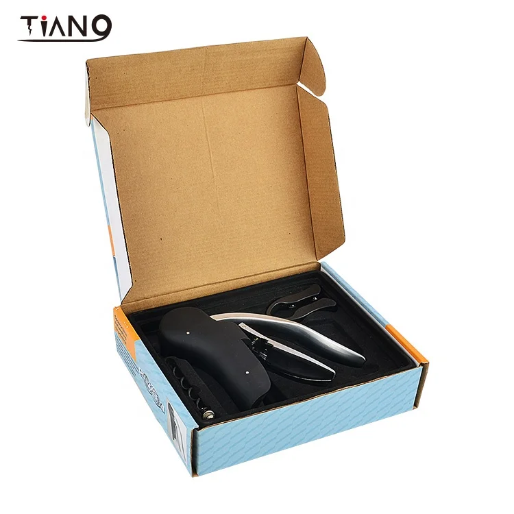 Promotional Lever Corkscrew Rabbit Wine Opener Gift Set, Prevmium Wine Opener Set