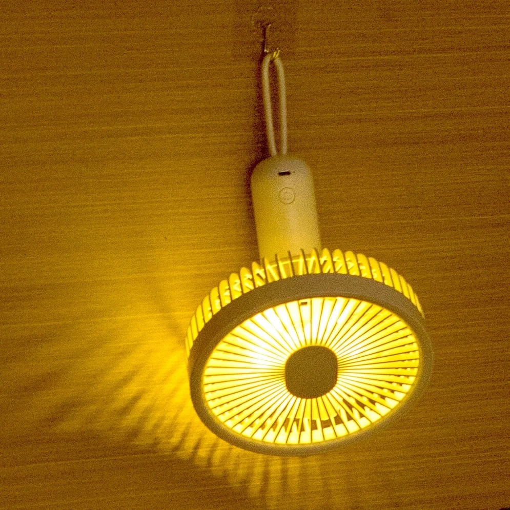 Portable USB Charging Battery Mini Fan Rechargeable Desk Ceiling Fan Small Electric Cooler Portable Standing Fan for Home Office