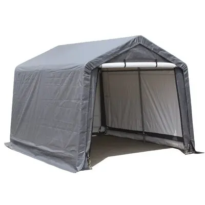 240x185x220cm  Heavy Duty Canopy Garage Carport Car Shelter Outdoor Storage Shed tractor garage