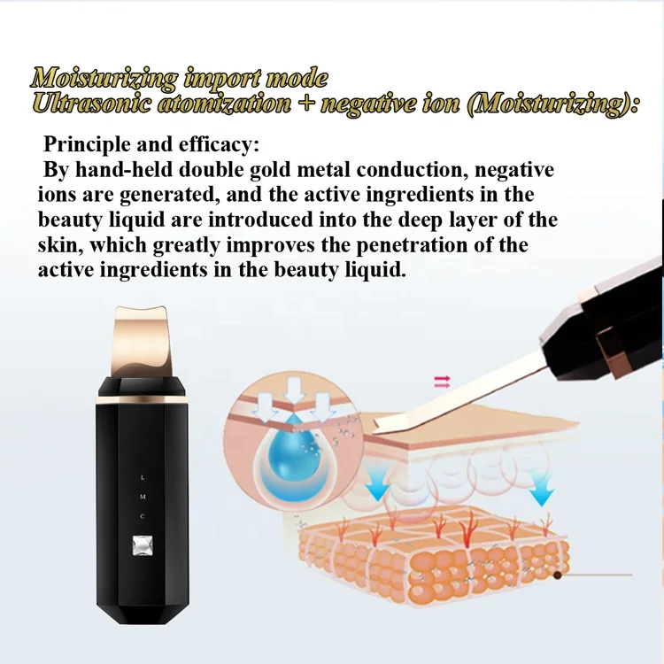 
Professional Skin Tightening Portable Ultrasound Deep Beauty Personal Care Facial Skin Scrubber 