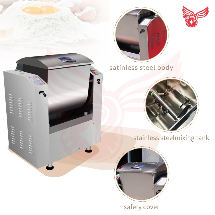 Flour Dough Mixer Commercial Flour Mixer Pizza Bread Production Line