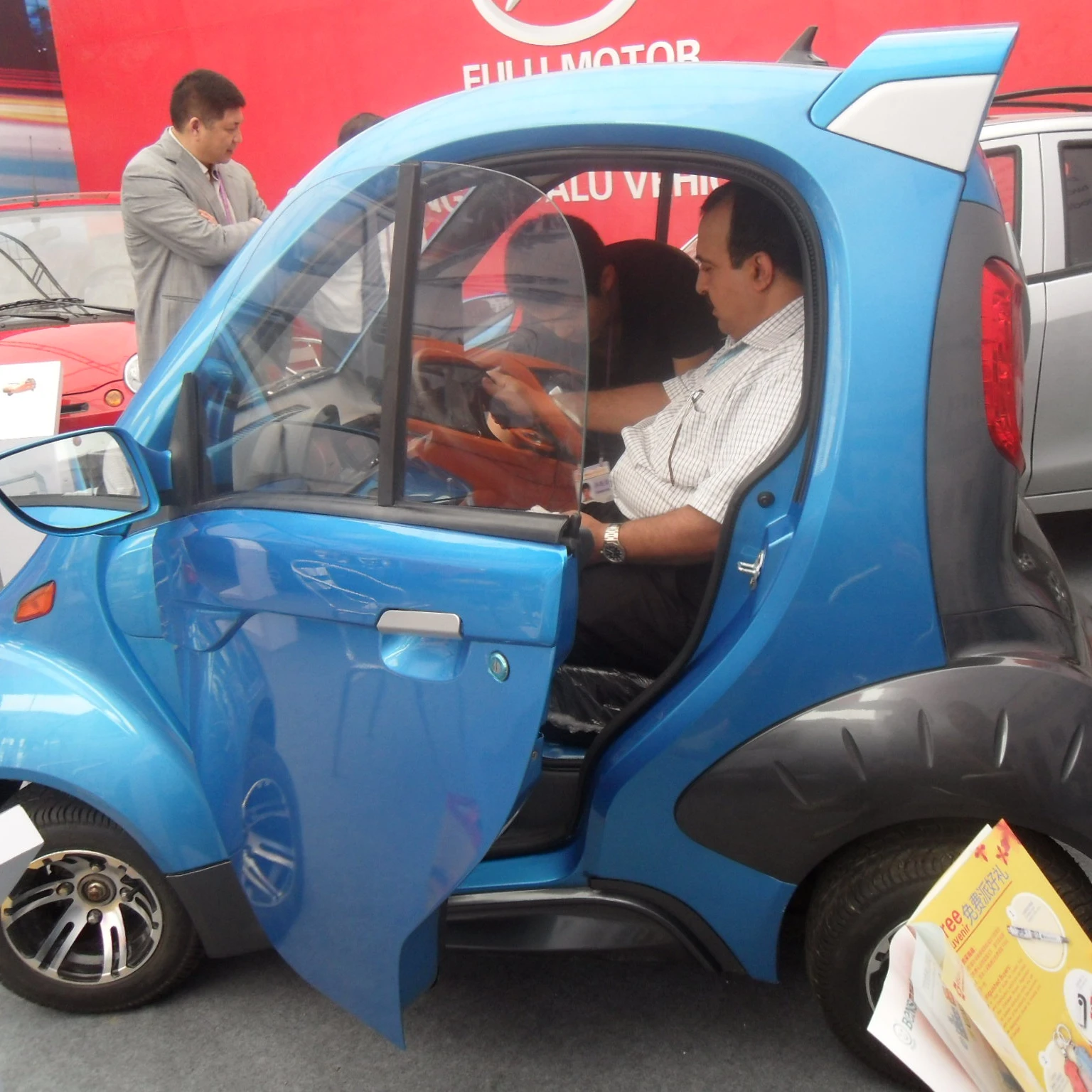 New Energy High Quality 4 Four Wheel Electric Vehicle Eec Adult Car With 2