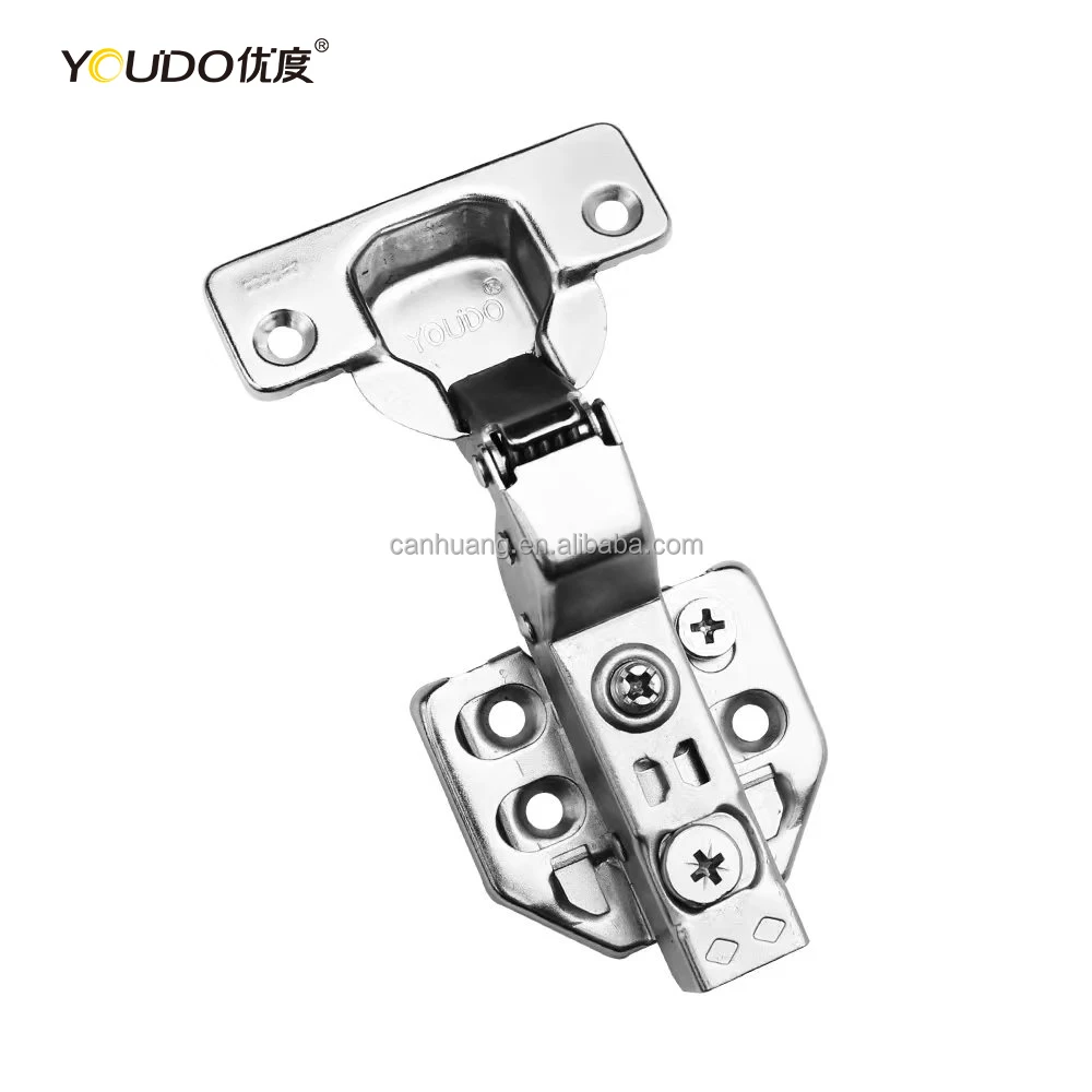 YOUDO 3D Fixed Hydraulic Hinge Adjustable Soft Close Auto Hinge Concealed Cabinet Furniture Hinges