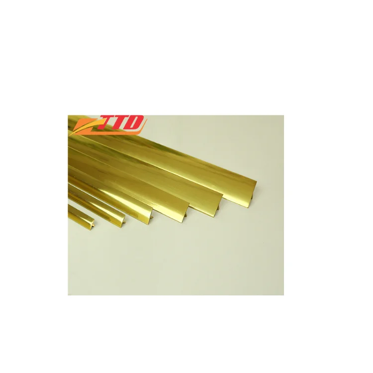 Brass Profiles Brass Floor Edge Trim Continuous Innovation- Give Me A Chance, I Will Make You Satisfied: Thuan Thanh Dat Brass