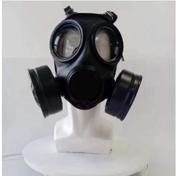 reliable quality all-purpose MF20c rubber large view full face chemical gas mask for worker