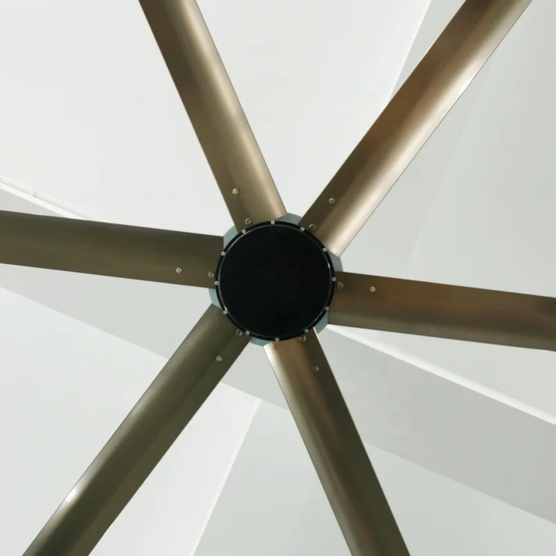 4M PMSM 6 Blades Dc Motor Ceiling Fan For Industrial