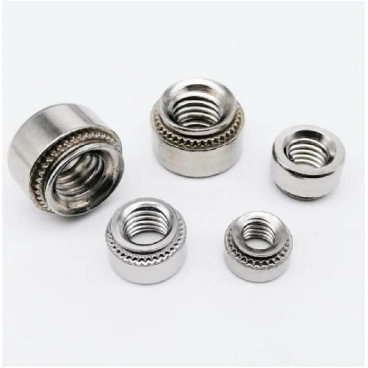 M2 M2.5 M3 M4 M5 M6 M8 304 A2-70 Stainless Steel Metric Thread CLS Self Clinching Nut Insert Rivet Press Fit Nut