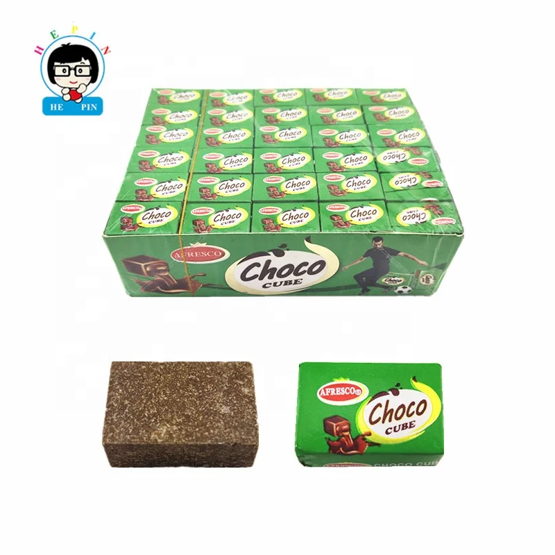 Сладкий шоколадный кубик шоколадные конфеты прессованные Африка молочная таблетка твердые
