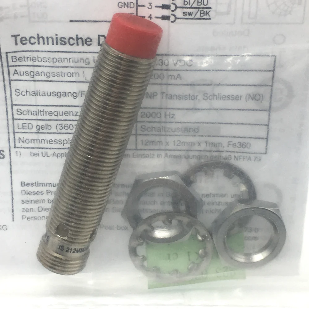 New arrival original 50109727 IS 230 MM/4NO-40N-S12 PNP inductive sensor for Leuze