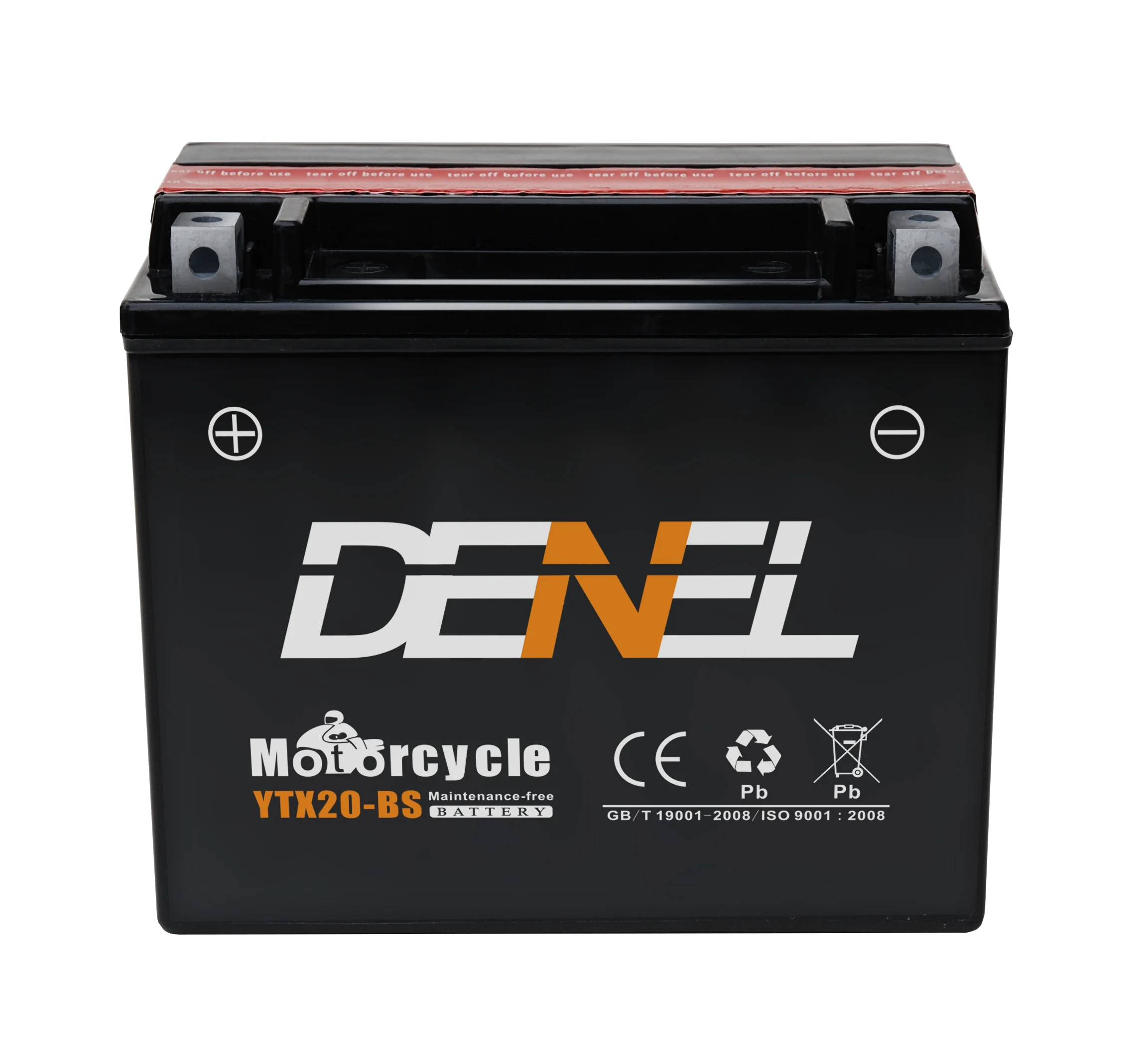 DENEL Китай Оптовая дешевая цена mf superior (YTX20-BS) батарея для мотоцикла