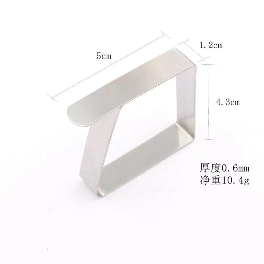 QY 2020 самый модный эластичный зажим для скатерти из нержавеющей стали 430 фиксированная скатерть нескользящий Регулируемый зажим для скатерти