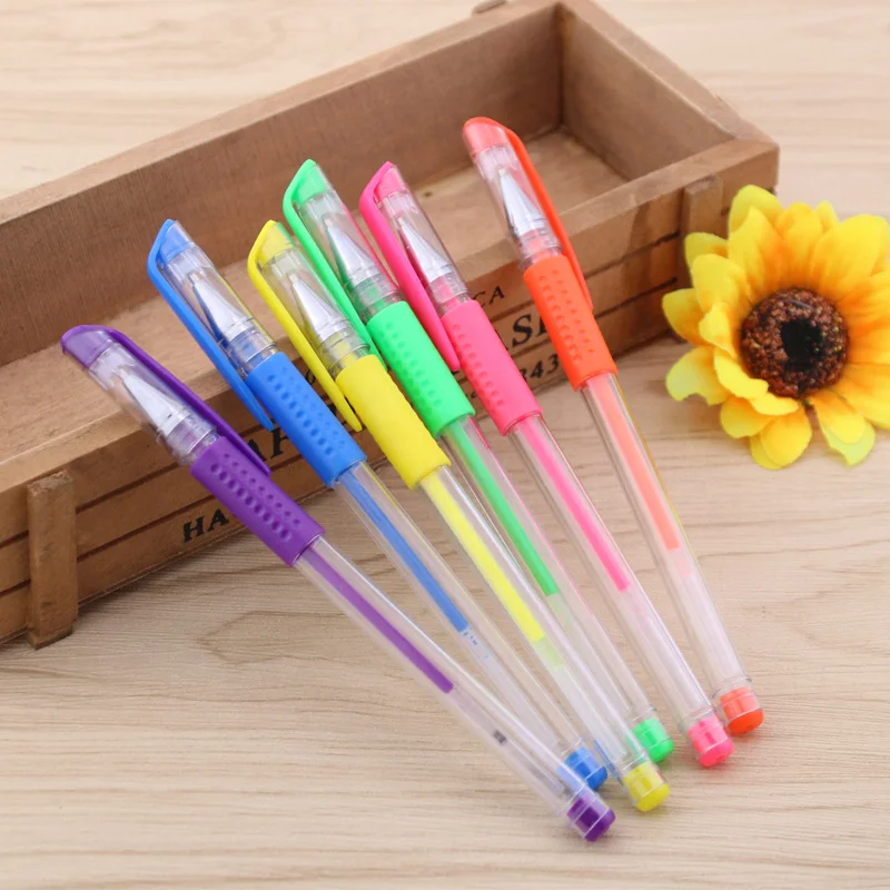 China Factory Customized Glitter Gel Pens Set with 40 Refills for Kids&Adults Coloring Books Drawing Crafts Scrapbook Journal