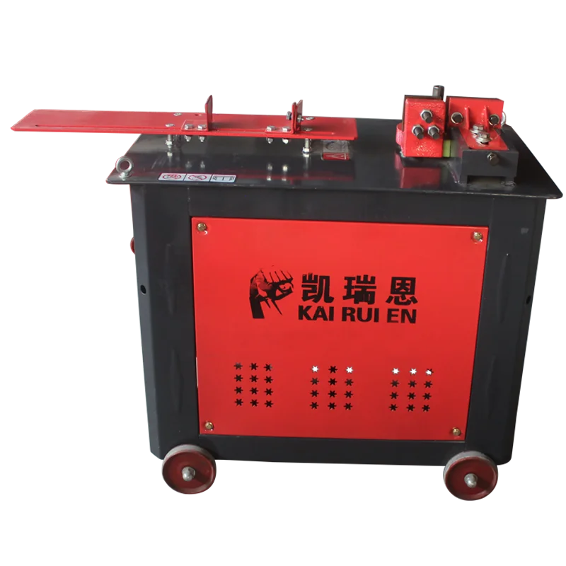 GF24 Factory Direct Sale Steel Rebar Bar Stirrup Spiral Bender Wrought Iron Rebar Bending Machine