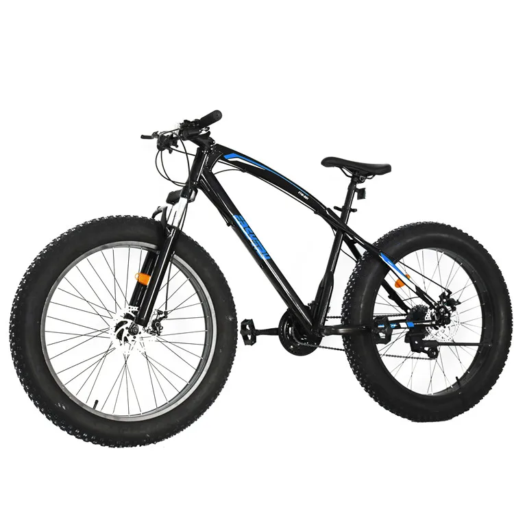 Direct Factory Supply 26 Inch 21 24 27 Speed Double Disc Brake Fat Bike