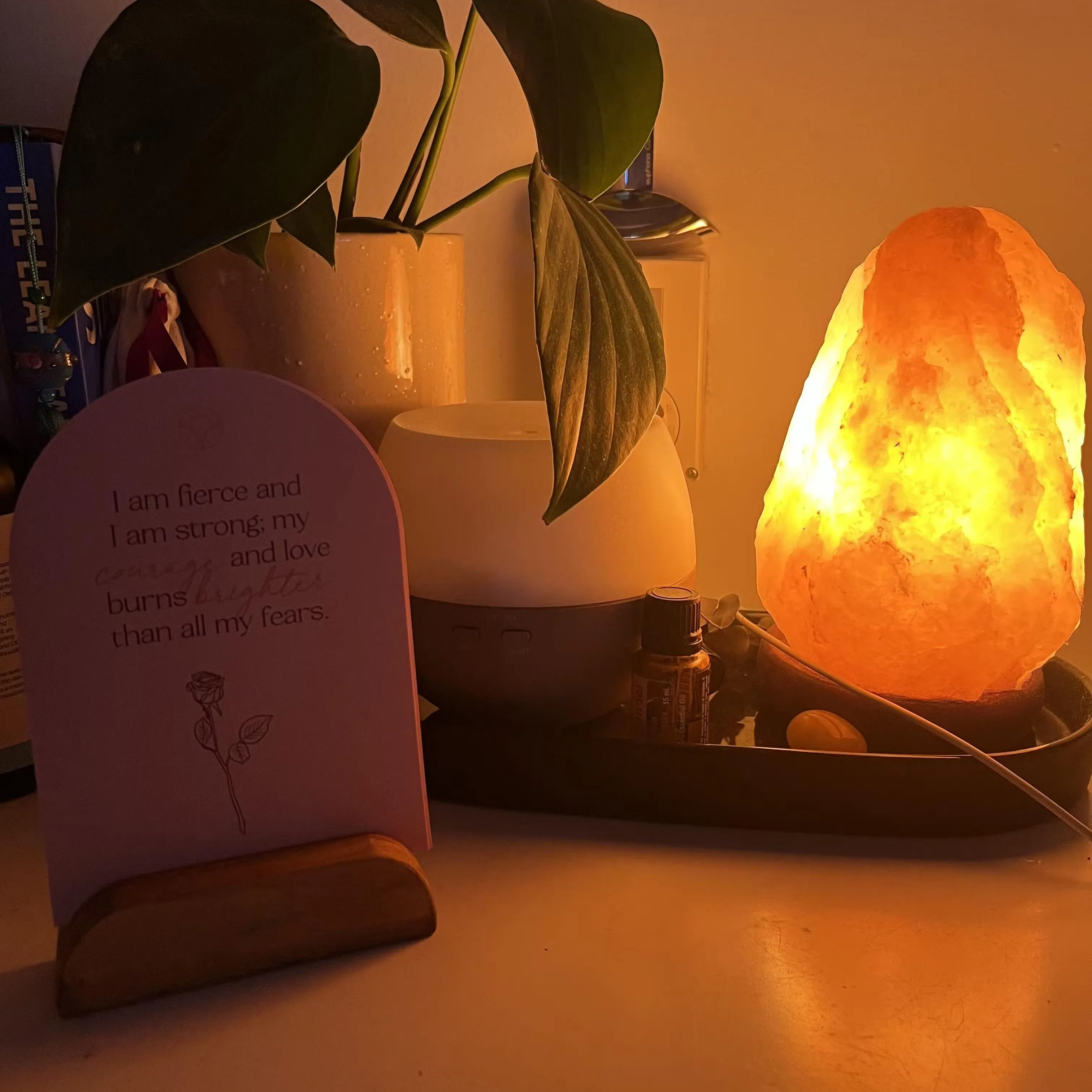 Custom Affirmations Cards Deck Daily Self Care Positive Affirmation Arch Card Set With Wooden Holder Pregnancy And Birth Gift