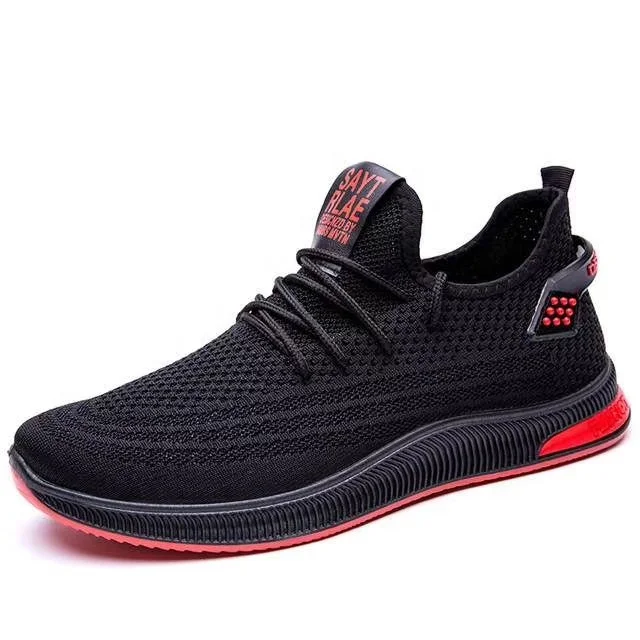 2022 New Breathable Leather Sneakers Men Running Shoes Lightweight Outdoor Walking Sport Shoes Soft Sole Men