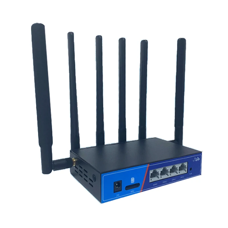 High quality dual band modem router 4g 12V DC 1200Mbps WS281AC 5g wifi router with sim card slot