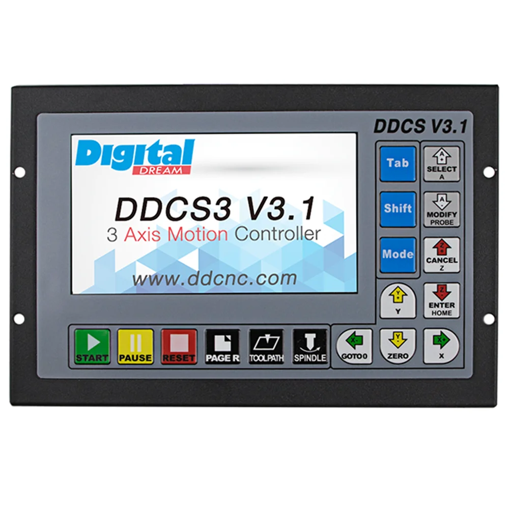 Digital Deream DDCS V3.1 3/4 Axis As Fanuc Cnc Controllers Kit  With MPG Handwheel for CNC Engraving And Milling Machines