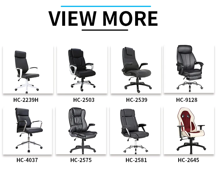Factory directly Luxury ergonomic office executive chair leather arm chair