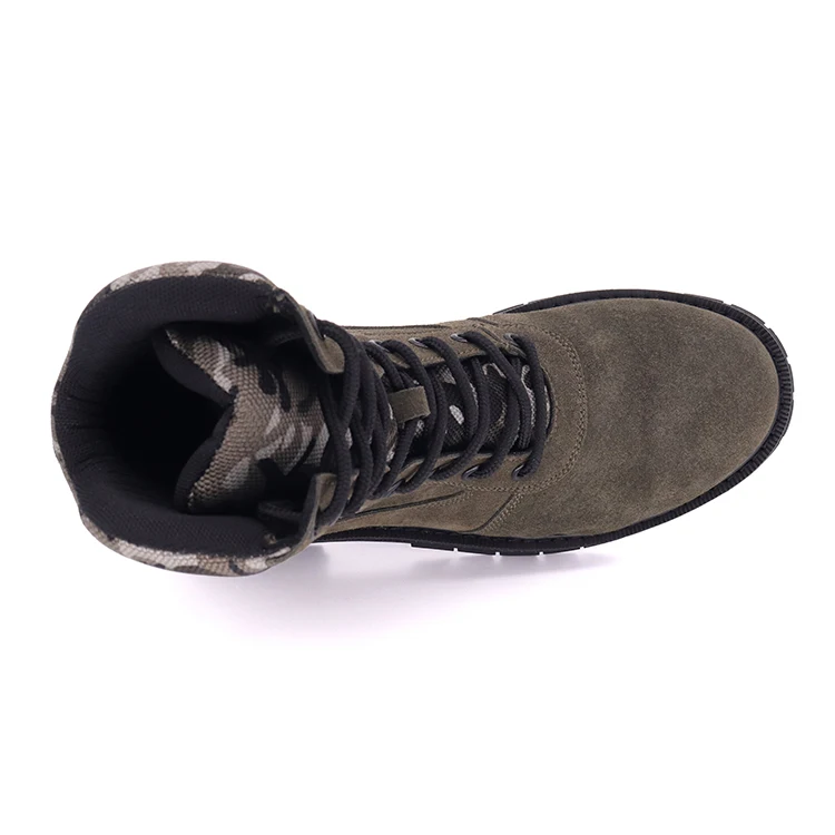 Iron head protection Hiking Hunting Shoes Army Military Safety Tactical Combat Boots