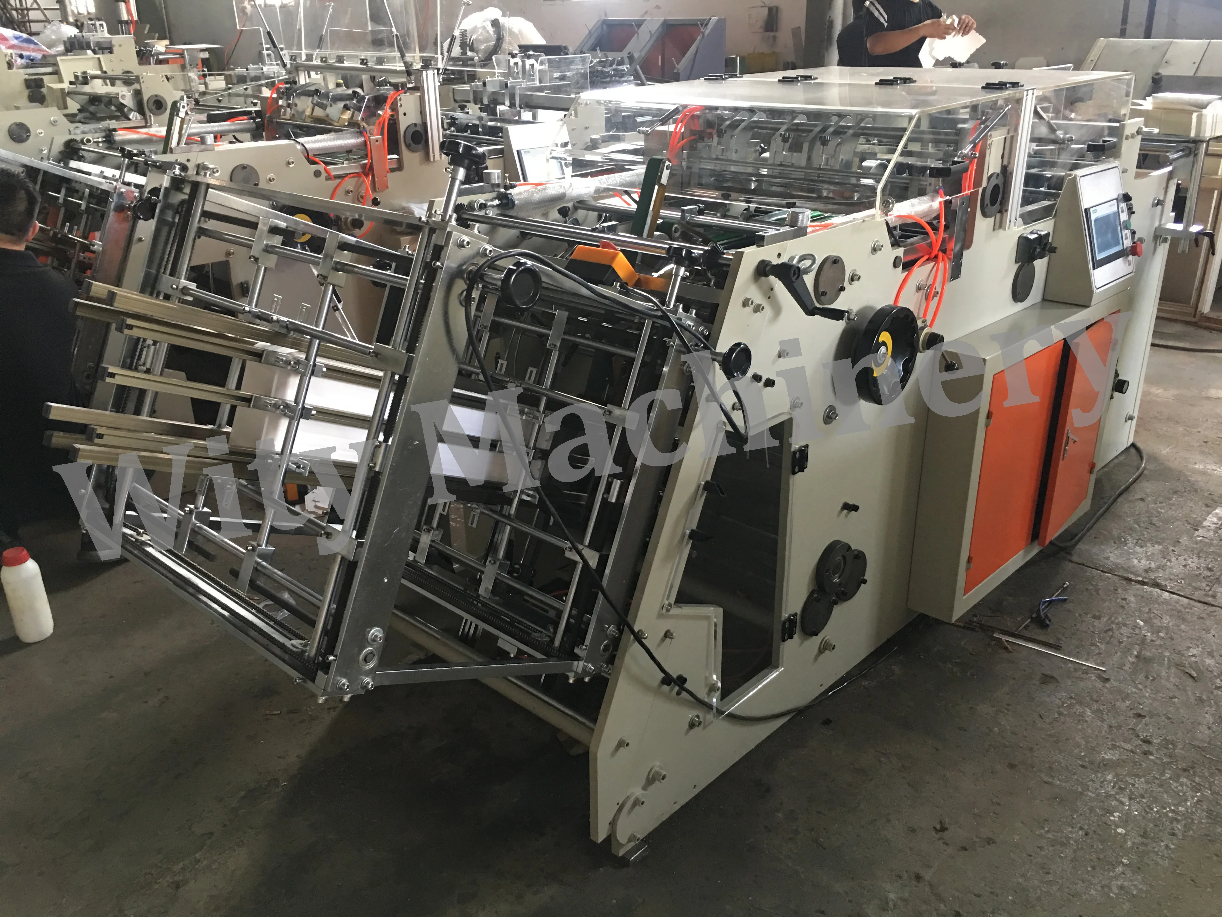  Автоматическая машина для изготовления картонных коробок гамбургеров