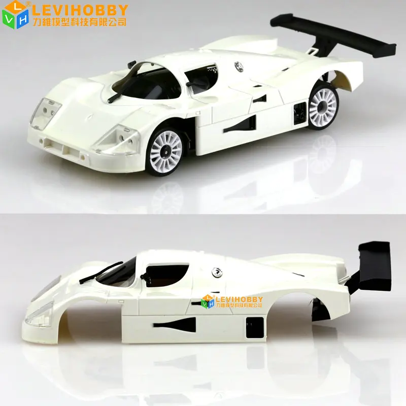 Firelap IW 1:28 98mm Wheelbase Mbz C9 Sauber for Kyosho Mini z RWD MR03 RC Bodies