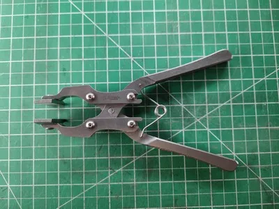 Leather Craft Flatten Pliers Straight Head Leather Edge Adjustment Press Pliers Clamp Side Snips Nipper for Leather Belt and Bag