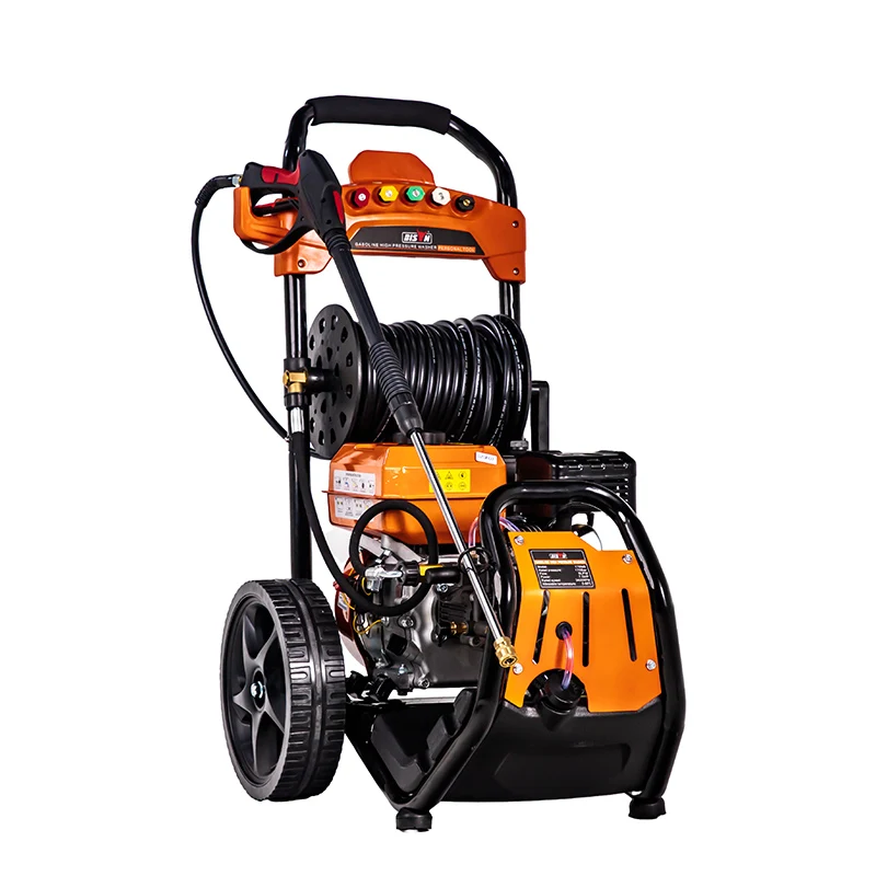 Bison от компании 9Lpm 7Hp бензиновая мощность 180Bar 2600 Psi портативная мойка высокого давления