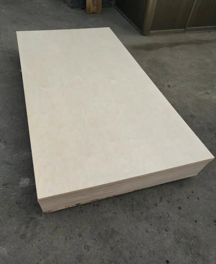 Baltic Birch Poplar Pine core Waterproof Plywood Sheet, First-class Grade for All Purpose Use, 10 13 15 Ply Options