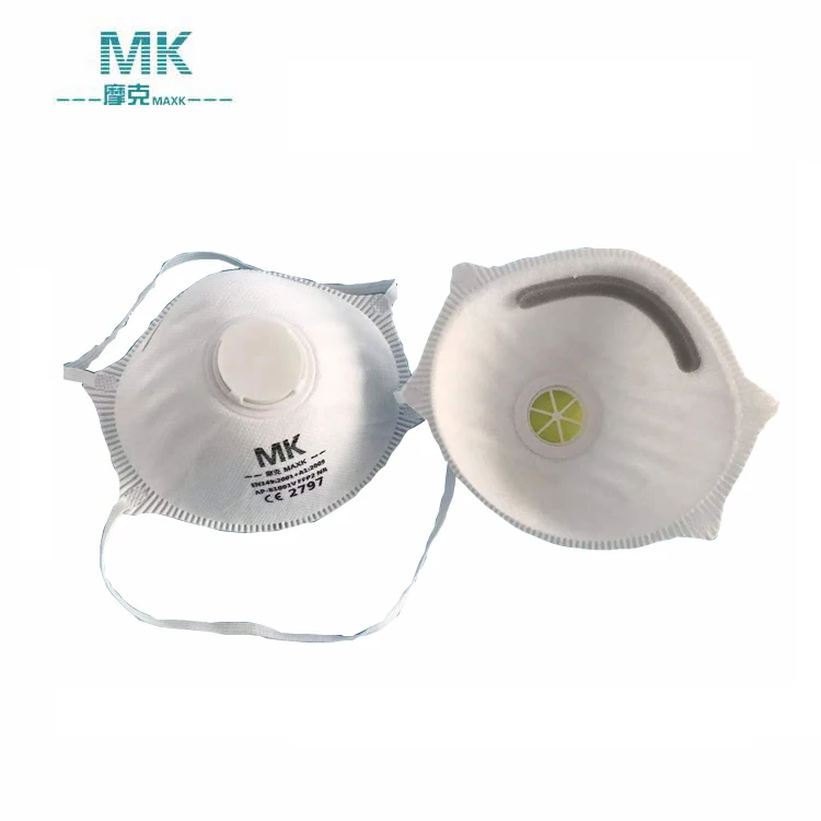 Безопасная одноразовая Пылезащитная маска из нетканого материала класса FFP2 на заказ