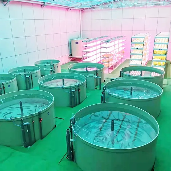 Pp Material Recycle Aquaculture Fish Farm Ras System Seawater/Freshwater/Shrimp/Catfish RAS System