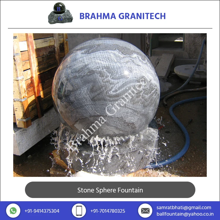 Impressive Quality Moving Giant Sphere Fountain