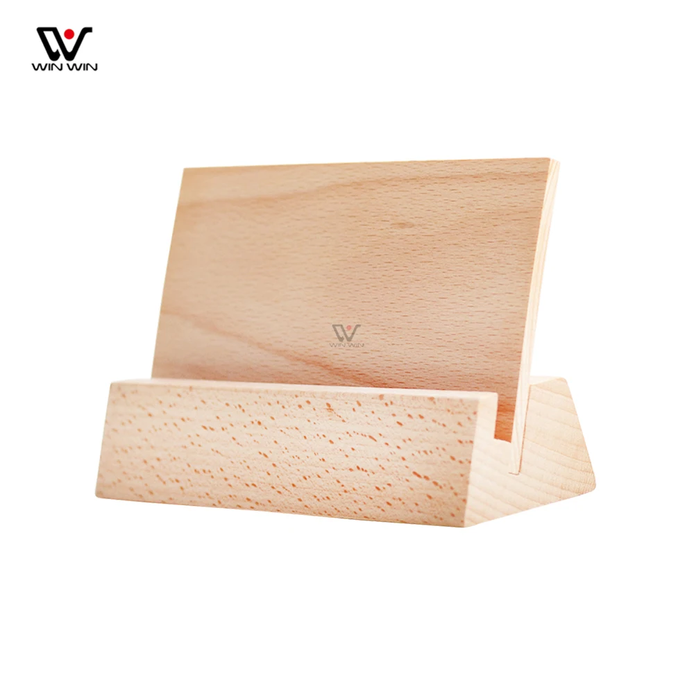 2021 OEM ODM Wooden Calendar Photo Base Desk
