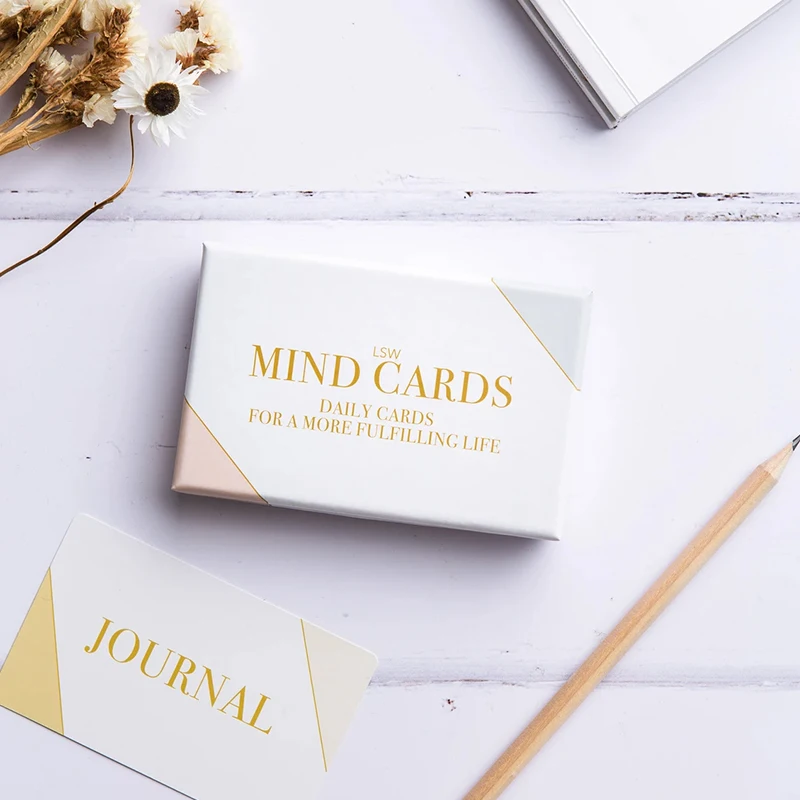 High Quality Kids Mind Flash Cards Positive Mindful Affirmation Cards  With Meaning On The Card