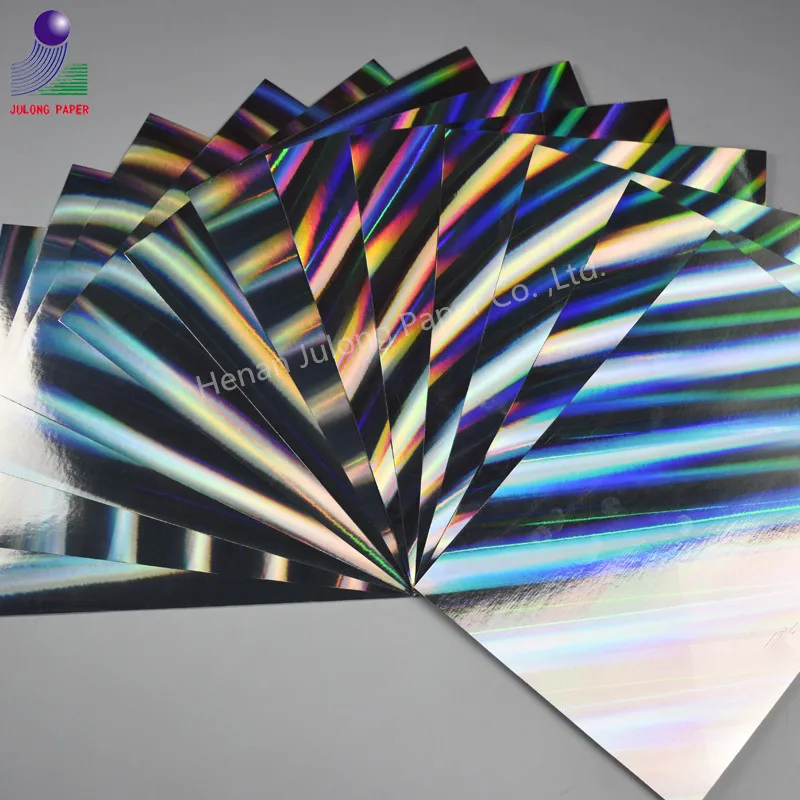 250GSM 320GSM metallic holographic wrapping paper