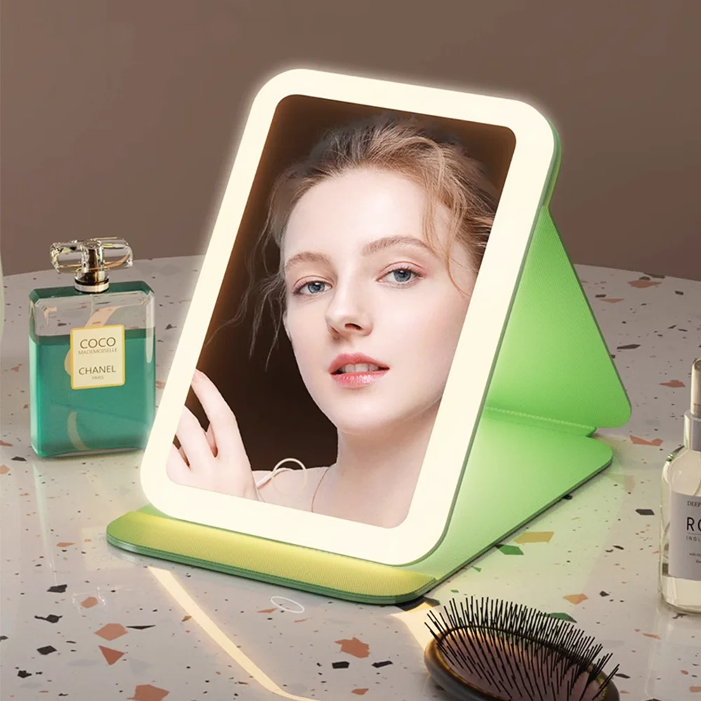 Flexible LED Lighted Vanity Mirror used in Home Office Hotel
