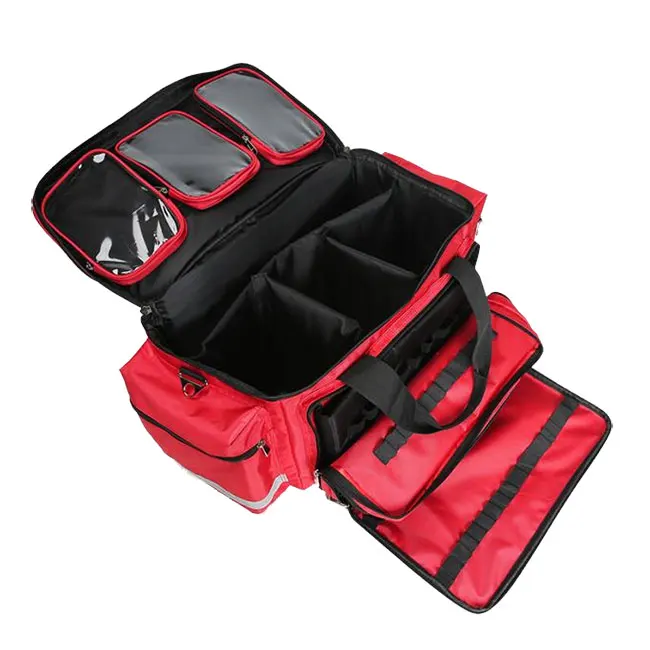 Travel Paramedical Devices Storage Memergency Bag Smell Proof Medical Grab Bag First Aid Kit Box