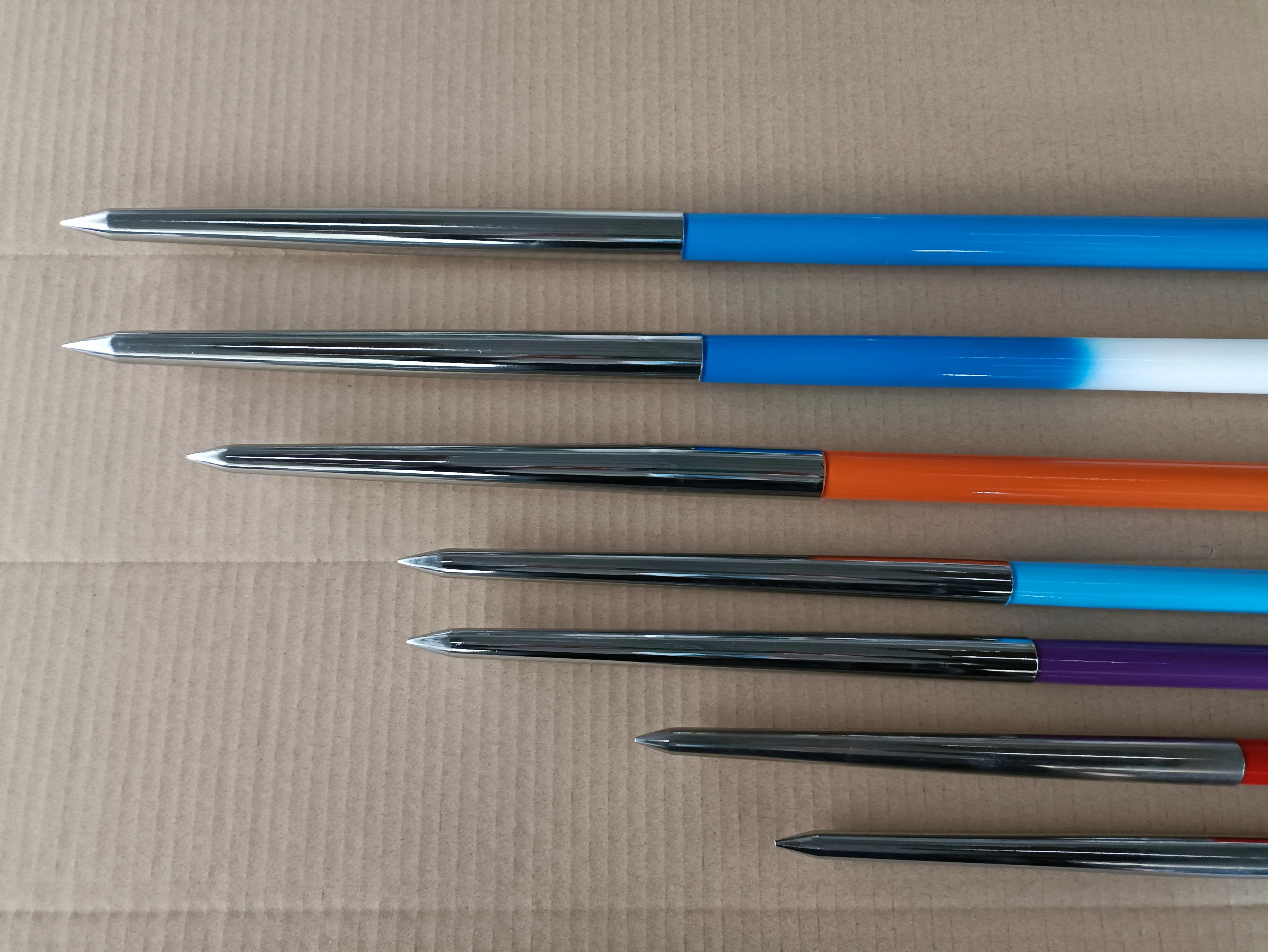 High Quality Throwing Sports Javelin Athletics iaaf certified jabalinas of 800 grams, 700g, 600 g,500 g atletismo