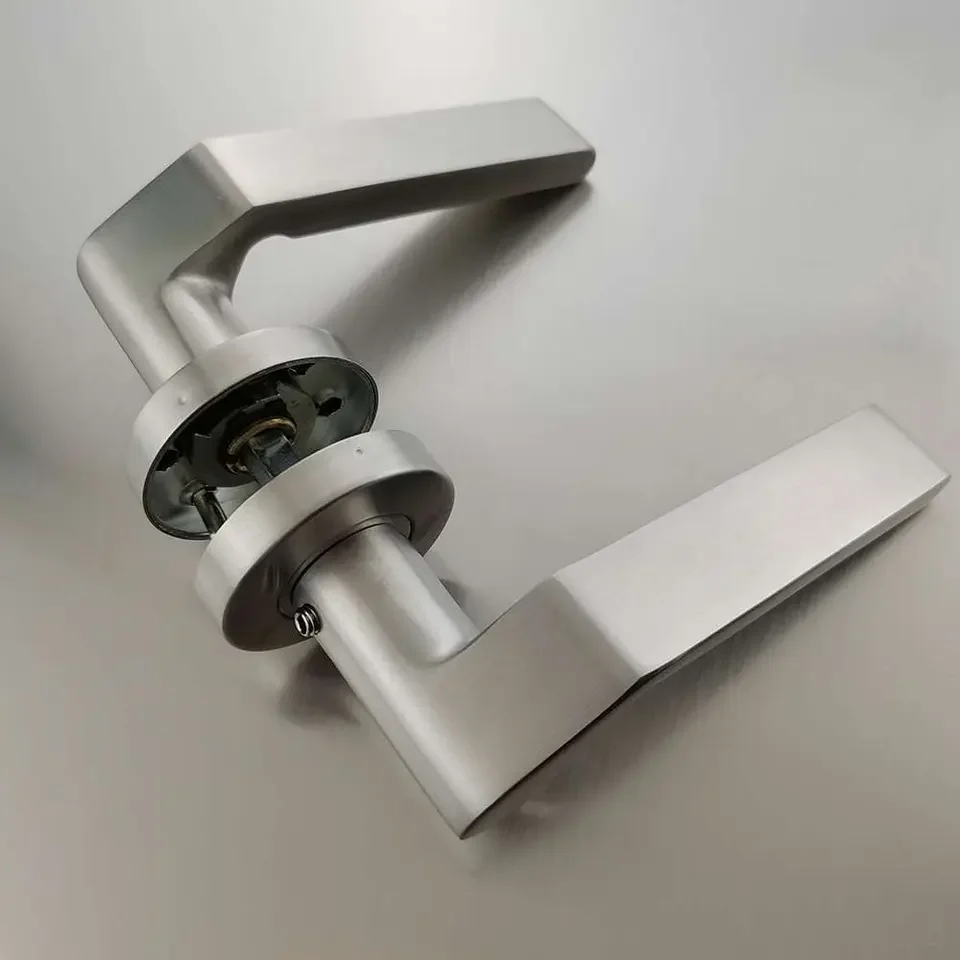 Modern Stainless Steel Door Lever Handle Door Lock And Keys Lever Lock For Interior Door