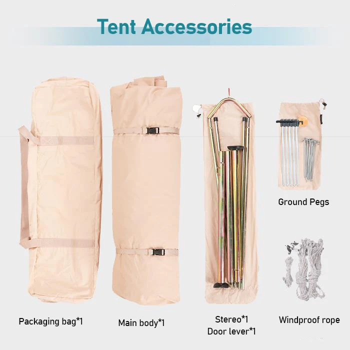 High Quality Outdoor Waterproof Camping 3 Season Yurt Luxury Outdoor Glamping Mongolian Yurt Tent