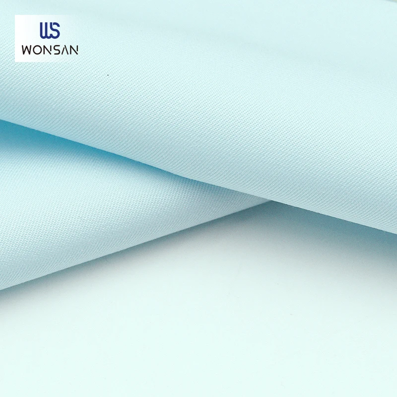 China High Quality Polyester Cotton Medical High Fastness No Pilling Easy Washing Woven Twill Fabrics