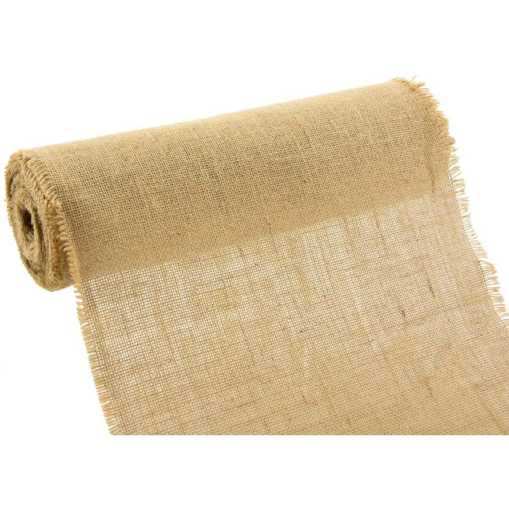 Top Selling Jute Burlap Hessian Cloth for Construction Bag Cover Outdoor Crafts Fabric Eco-friendly Wholesale jute sack Cloths