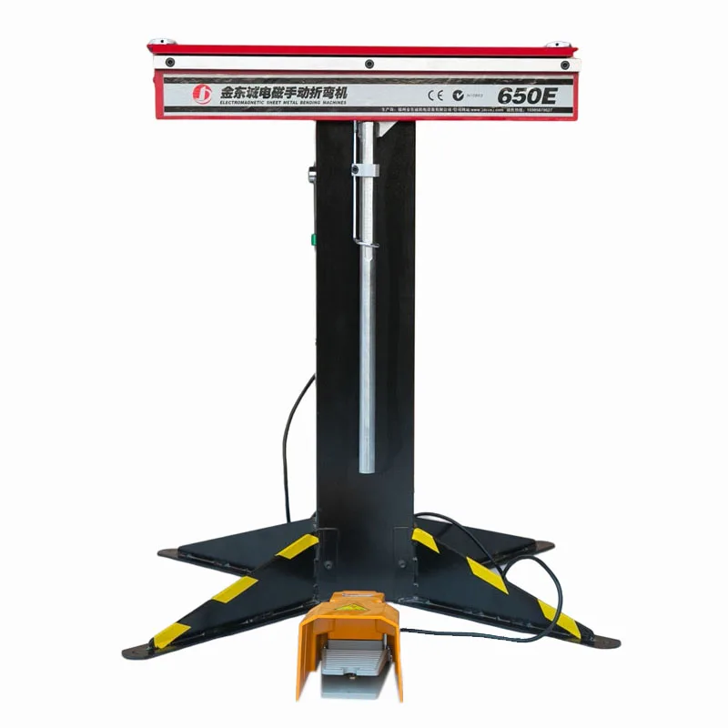 Pneumatic with Double Body Pneumatic Electromagnetic Manual Sheet Metal Bending Machine with CE 650E