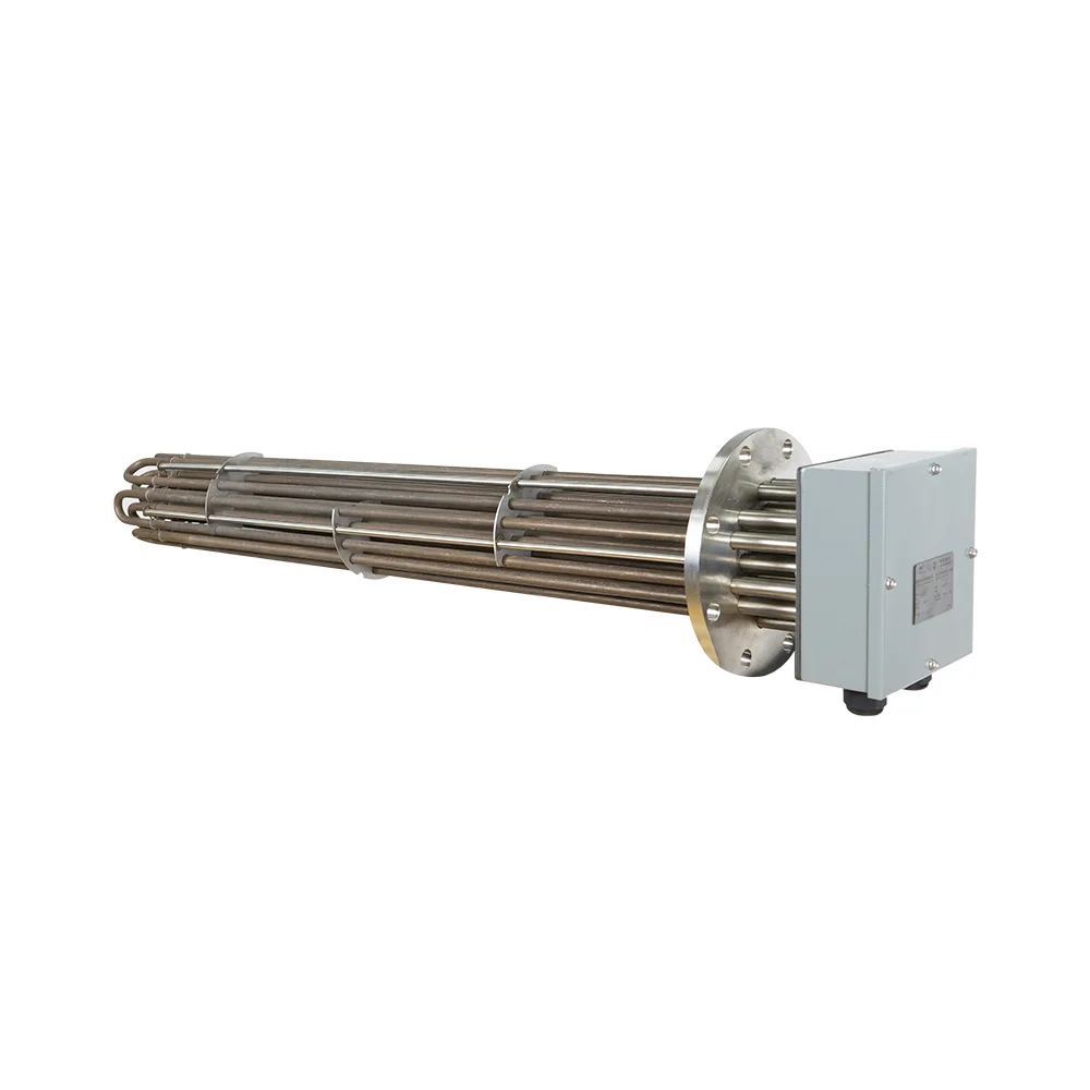 Industrial 380V 20KW 30KW 40KW 50KW Customized Industrial Heater Flange Liquid Immersion Heater